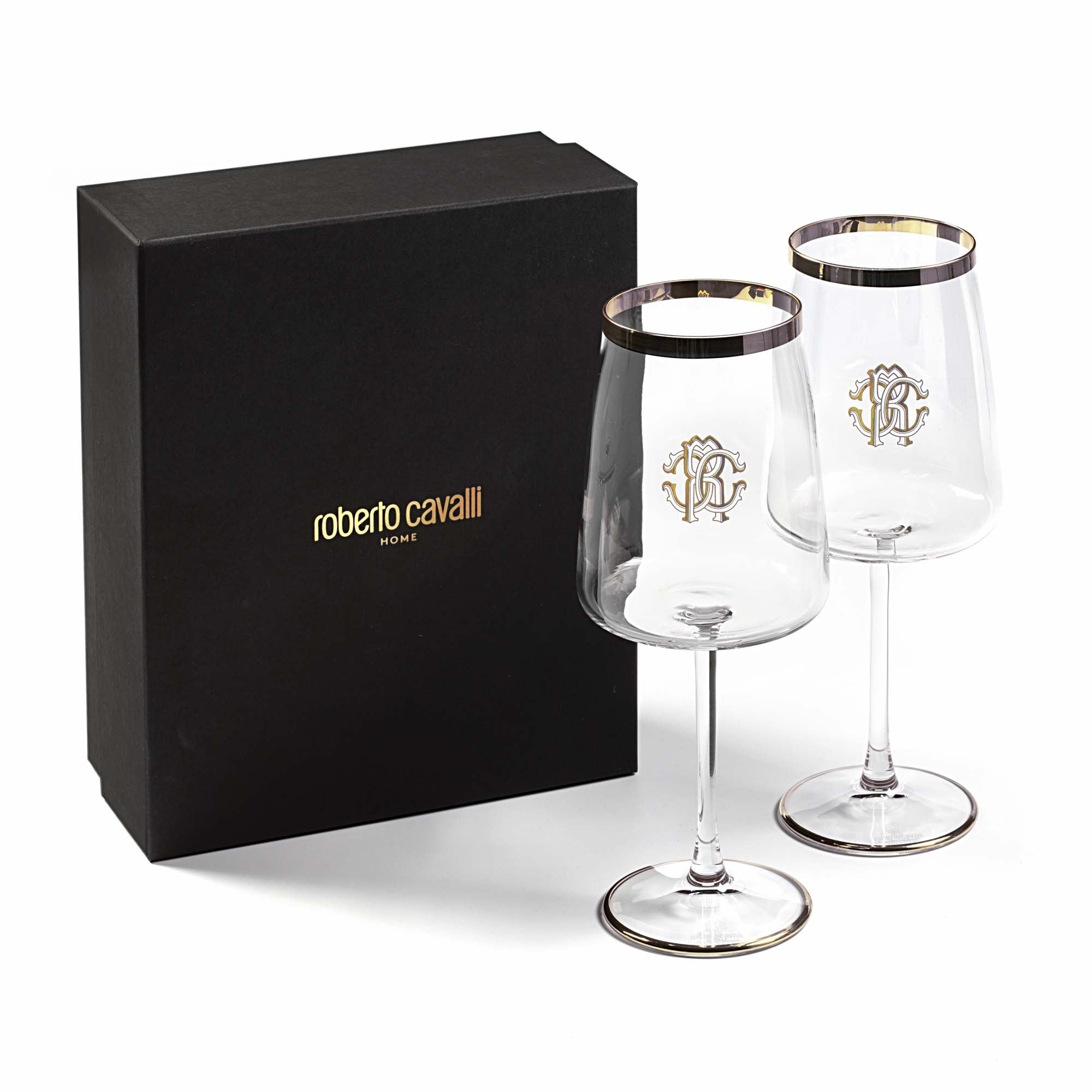 ROBERTO CAVALLI - WATER GOBLET / WATER GOBLET - SET 2 PCS